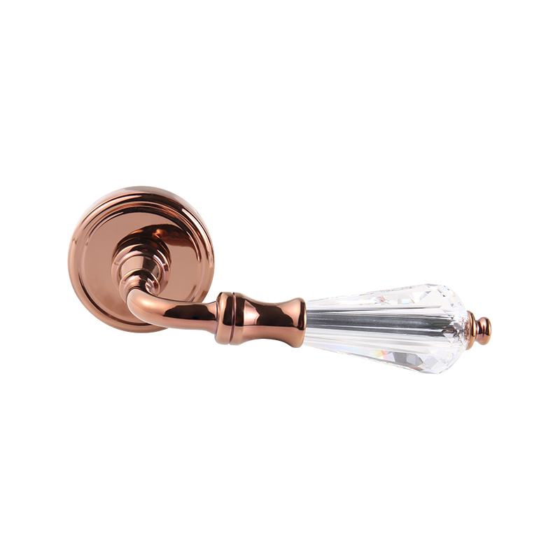 101-223 Indoor Crystal Cream Style Simple French Splat Lock