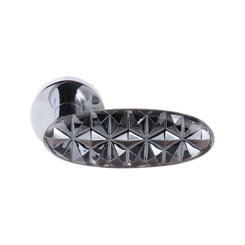 21-88 Let Luxury Simple Nordic Cream Style Crystal Split Lock
